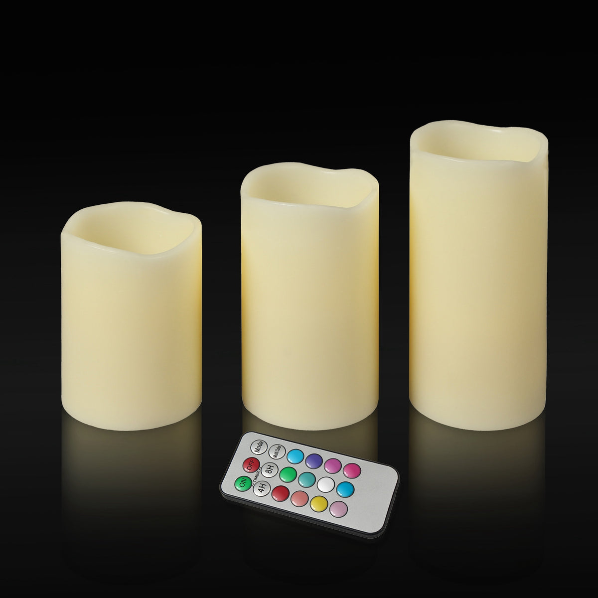 Flickering LED Candles (Set of 6)