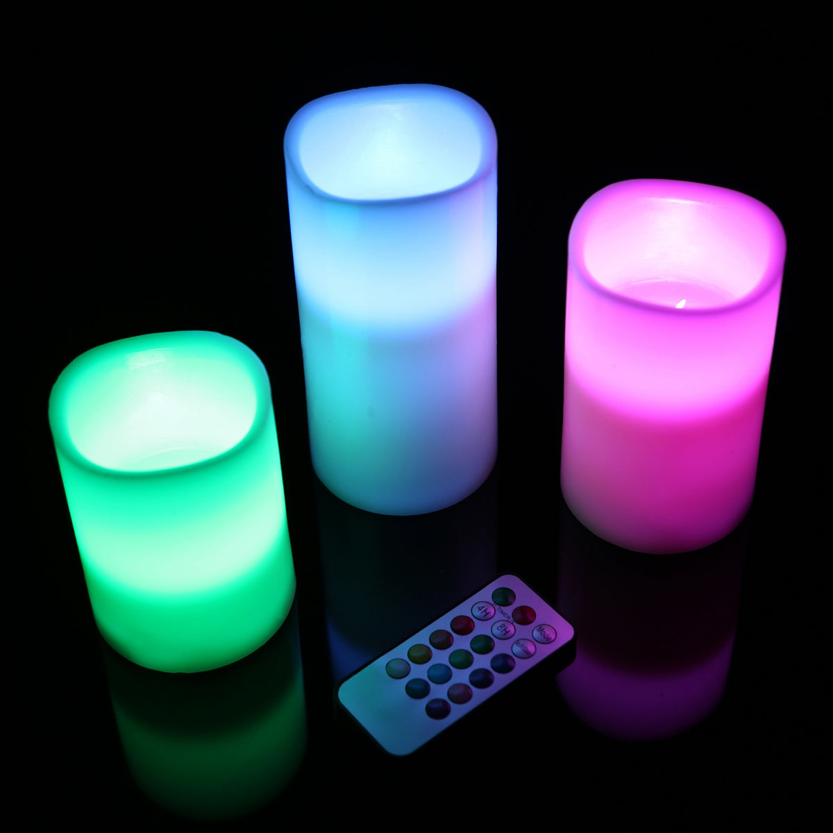 Flickering LED Candles (Set of 6)