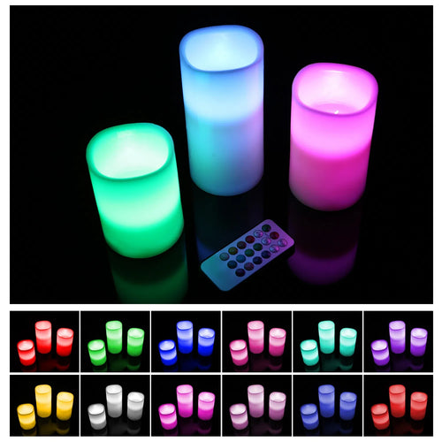 Flickering LED Candles (Set of 6)