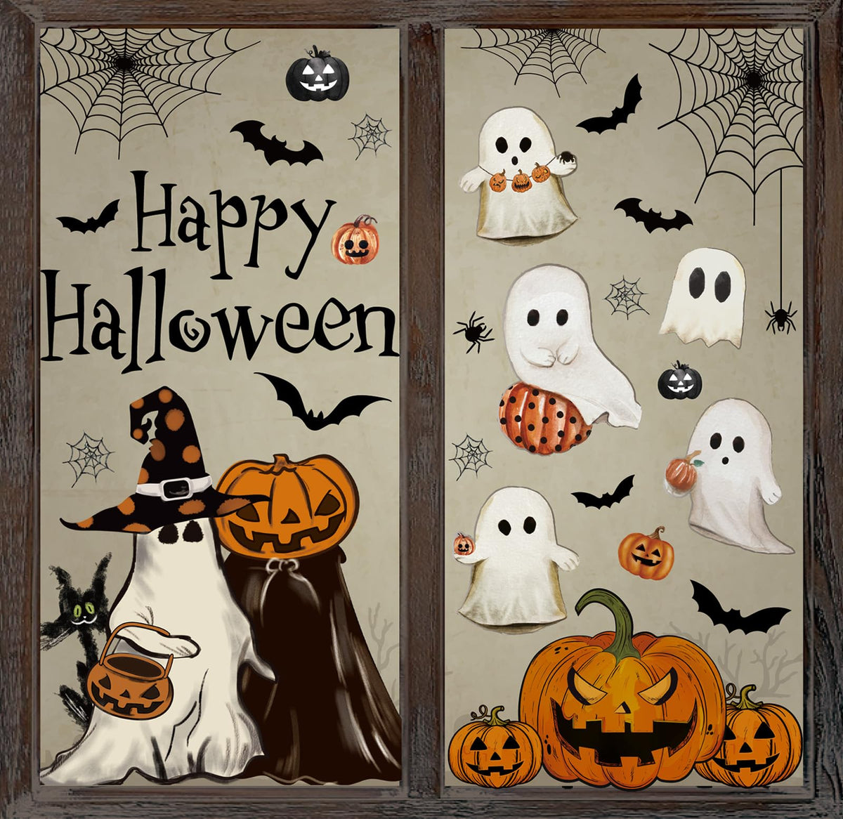 Halloween Window Clings (Pack)