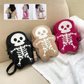 Halloween Skull Shoulder Bag – Khaki